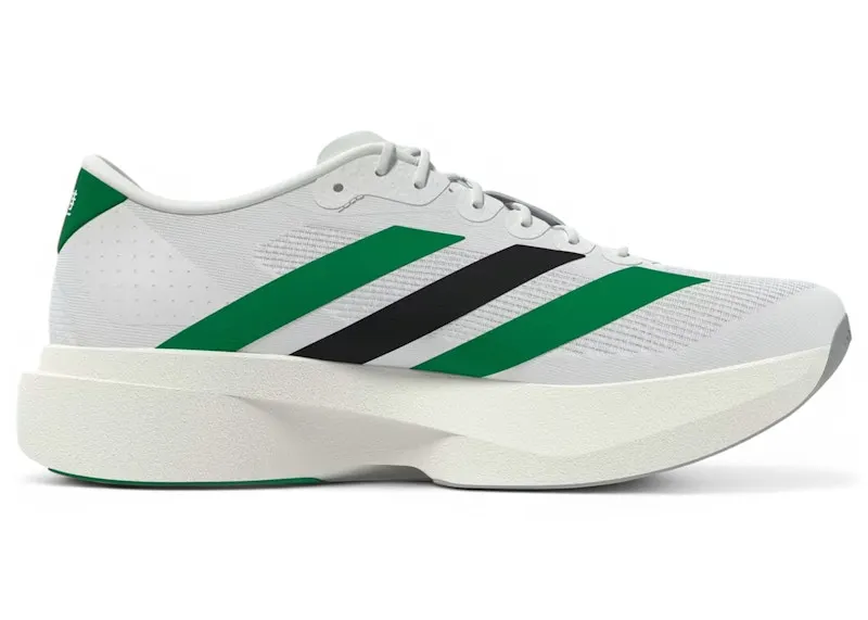 adidas Adizero Evo SL Cloud White Core Black Bold Green (KH6377)
