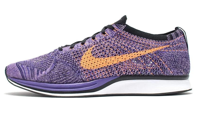 Nike Flyknit Racer Atomic Purple Orange (526628-585)