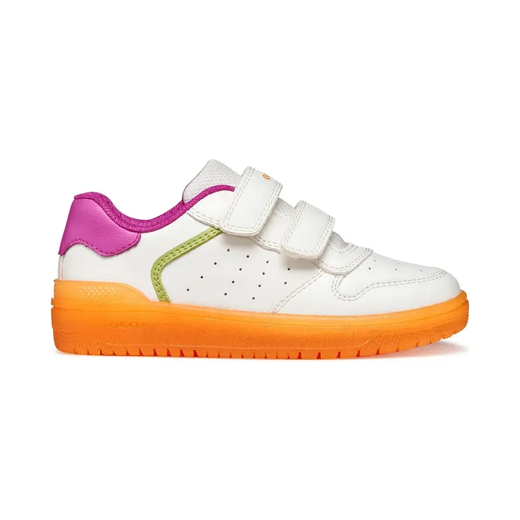 Geox Washiba “White / Orange” (J45HXB0003WC0422)