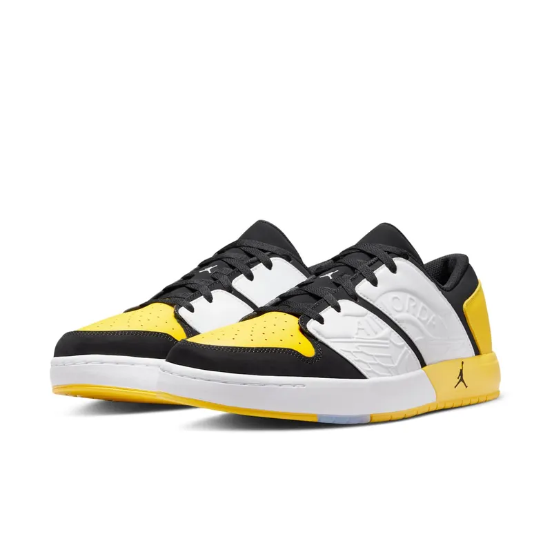 Jordan Nu Retro 1 Low Black Tour Yellow White (DV5141-017)
