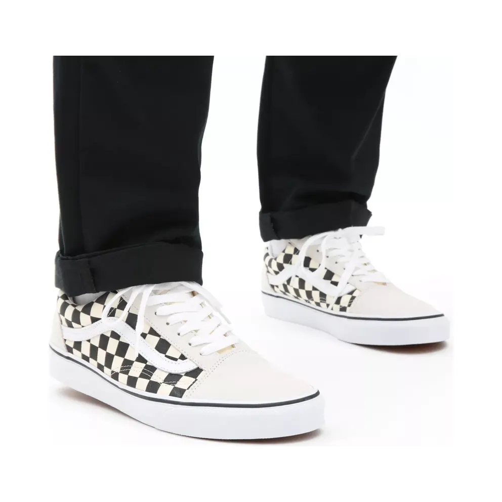 Vans Old Skool Checkerboard White/Black (VN0A38G127K)