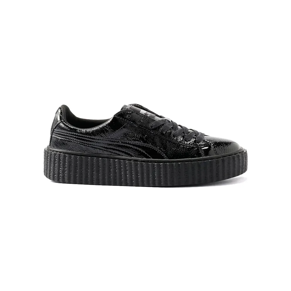Puma Creeper Rihanna Fenty Cracked Leather Black (W) (2017) (364465-01)