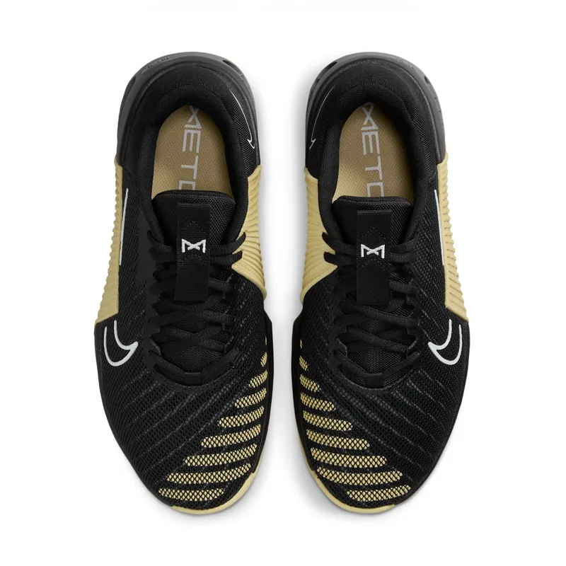 Nike Metcon 9 (Team) Black Vegas Gold Smoke Grey White (FD5431-001)