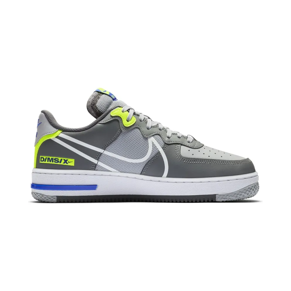 Nike Air Force 1 React Wolf Grey Wolf Grey/White-Smoke Grey-Dark Grey (CD4366-002)