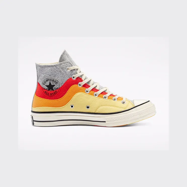 Converse Chuck 70 High ‘Thermo Felt – Storm Front Yellow’ Storm Front/Yellow Cream/Egret (169518C)
