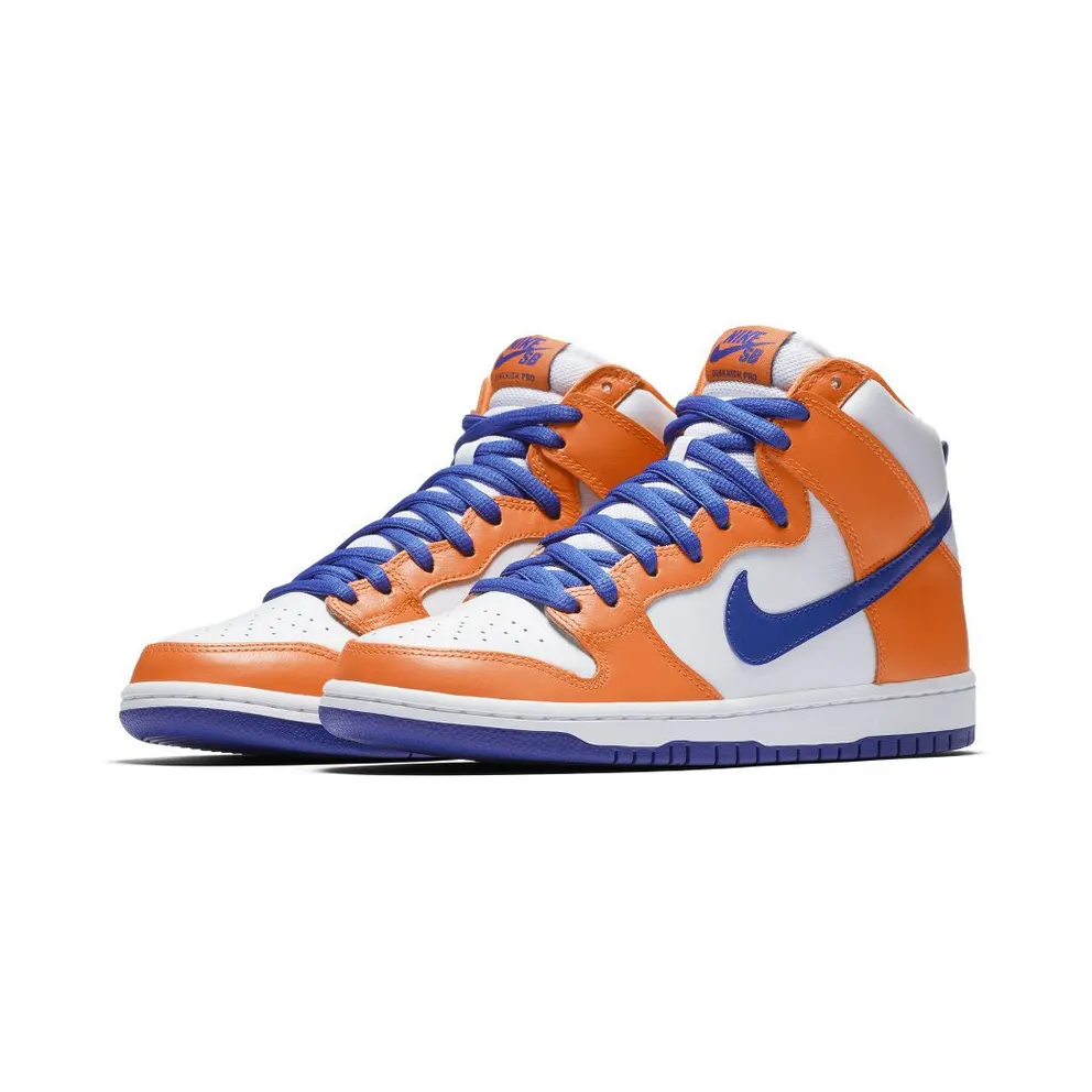 Nike SB Dunk High Danny Supa Safety Orange/Hyper Blue-White (AH0471-841)