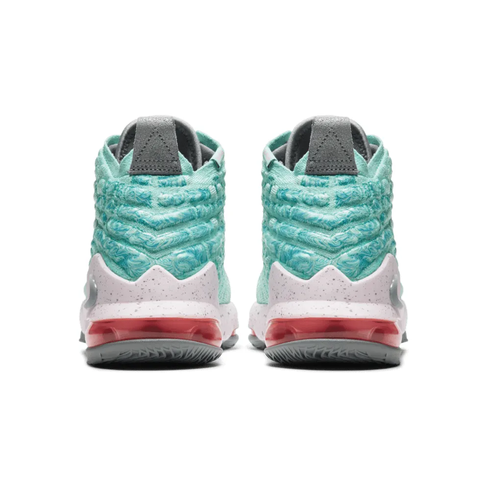 Nike LeBron 17 South Beach (GS) Light Aqua/Particle Grey (BQ5594-444)