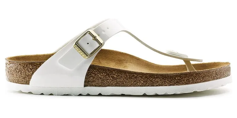 Birkenstock Gizeh Patent White (1005299)