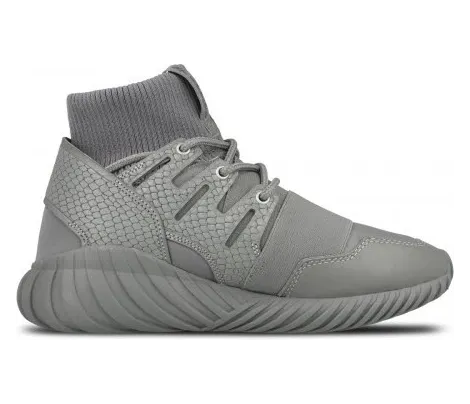 Adidas Tubular Doom ‘Metallic Silver’ Charcoal Solid Grey/Metallic Silver/Metallic Silver (S74791)