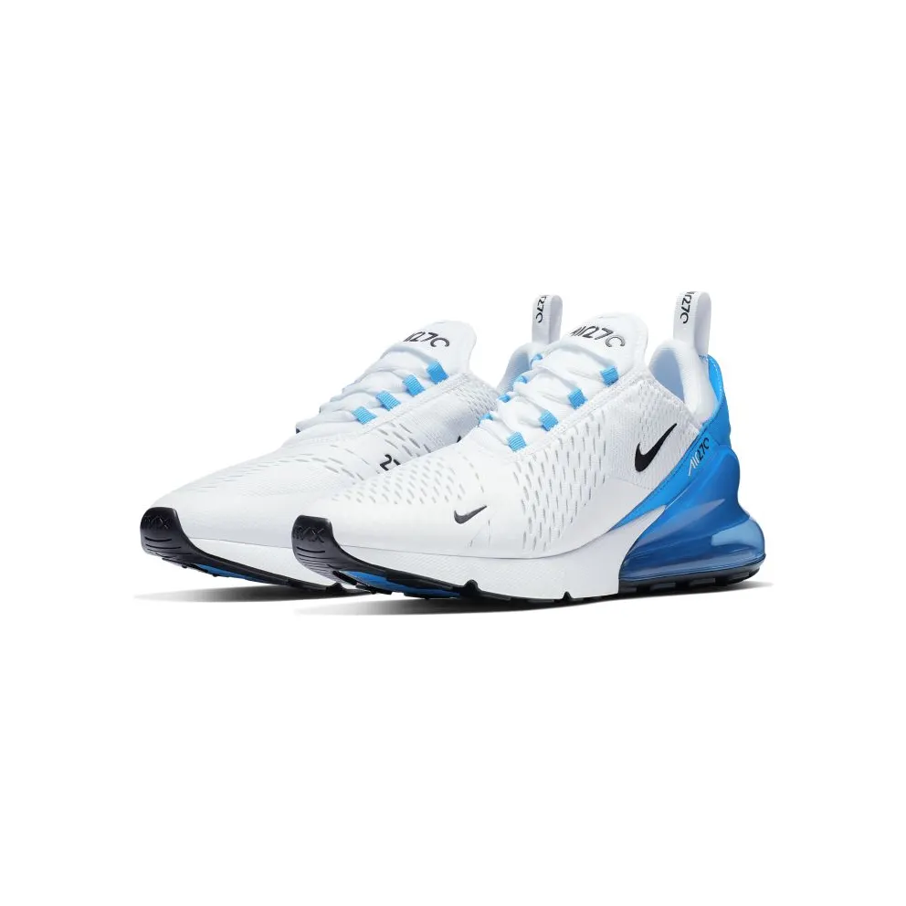 Nike Air Max 270 White Black Photo Blue White/Black-Photo Blue (AH8050-110)