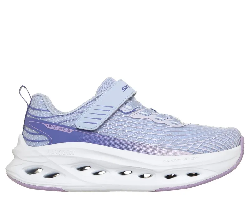 Skechers Max Cushioning Glide-Step – Grid Sprint Sneaker Lavendel