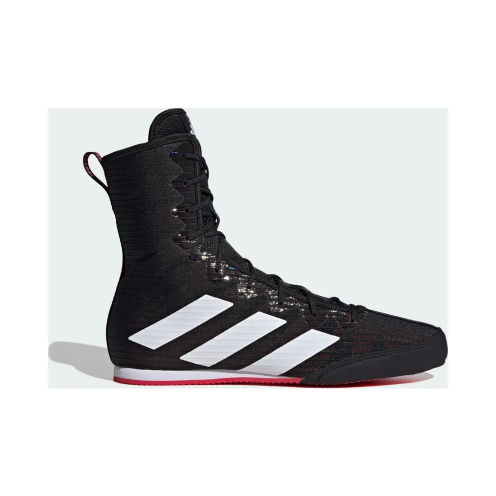 Adidas Box Hog 4 Core Black / Cloud White / Pure Ruby (IH2730)
