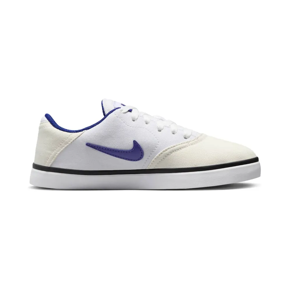 Nike SB Check Canvas White Summit White Black Deep Royal Blue (905373-102)