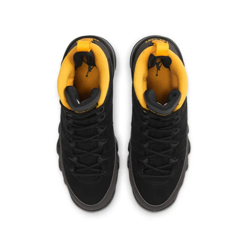 Jordan 9 Retro Dark Charcoal University Gold (GS) Black/Dark Charcoal-University Gold (302359 070)