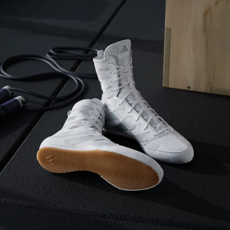 Adidas Box Hog 4 Cloud White / Silver Metallic / Core Black (JS4685)
