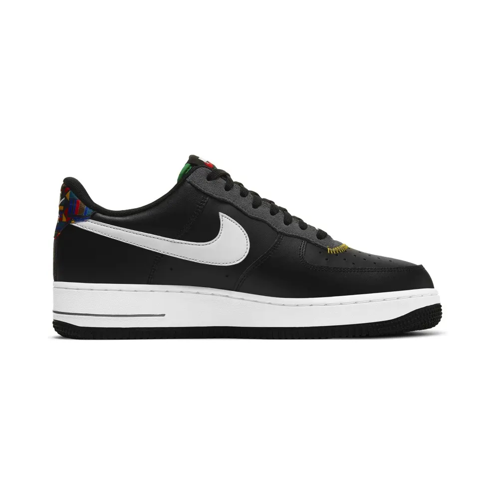 Nike Air Force 1 Low Live Together, Play Together (Peace) Black/White-Dark Grey-University Gold (DC1483-001)