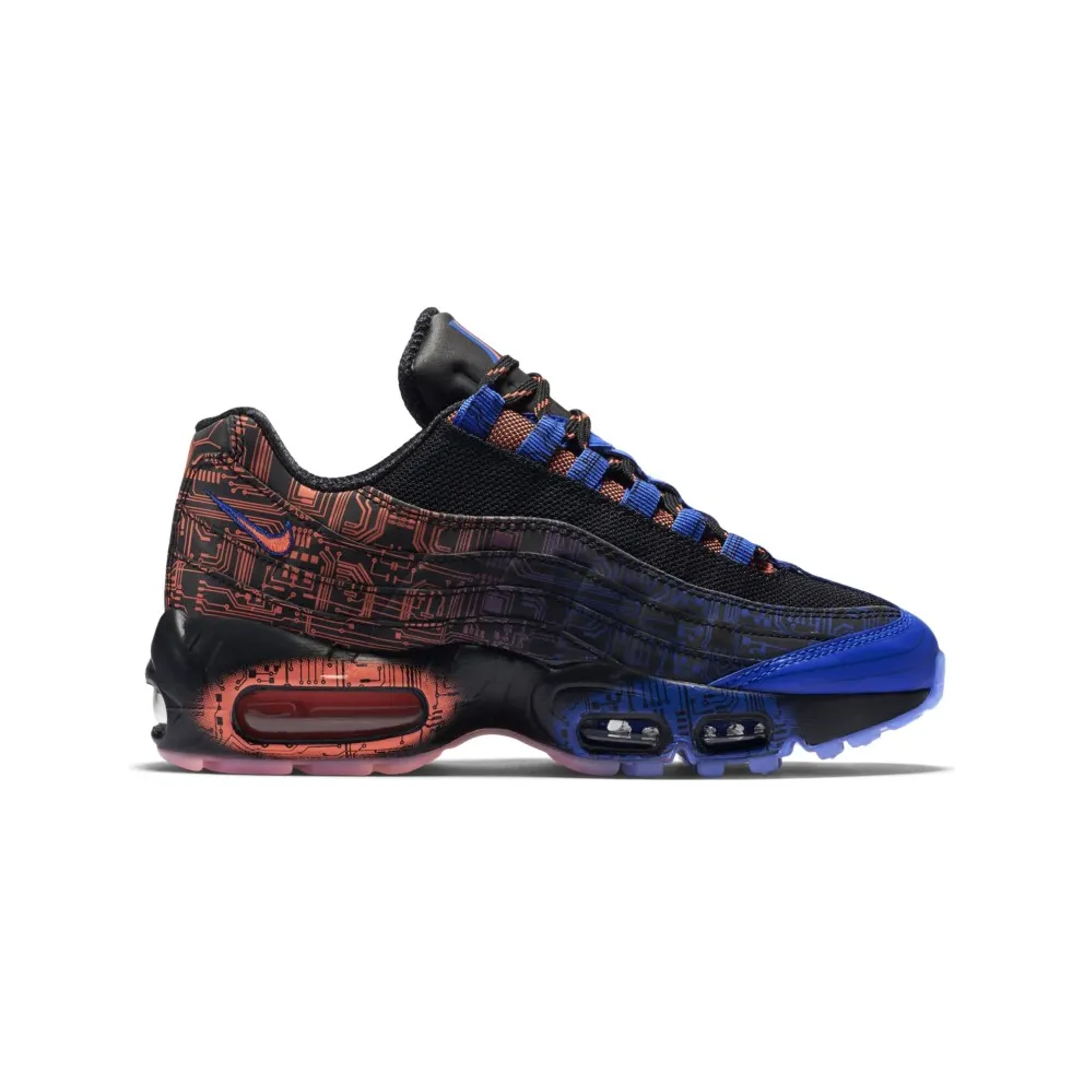 Nike Air Max 95 Doernbecher (GS) Black/Black-Bright Crmsn-Rcr Bl (839166-064)