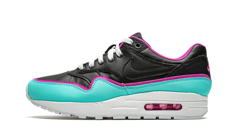 Nike Air Max 1 DBL (GS) “Double Layered – Aqua Fuchsia” (BV0052-001)