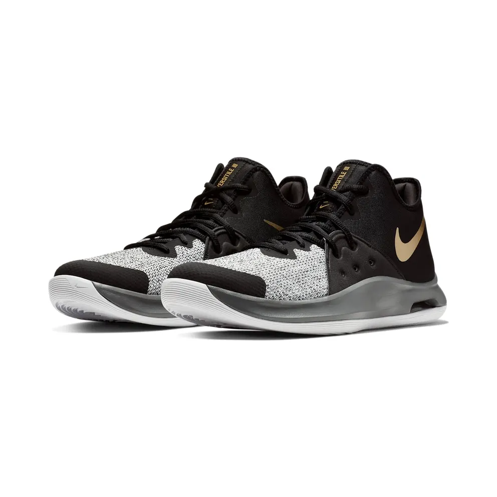 Nike Air Versitile 3 Black Metallic Gold (AO4430-005)