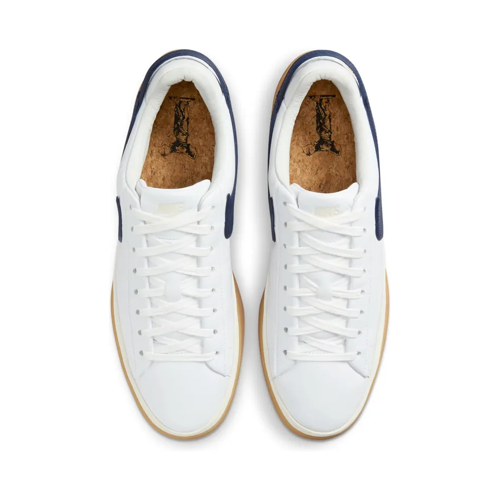 Nike Blazer Phantom Low White Summit White Gum Yellow Midnight Navy (HF3119-102)