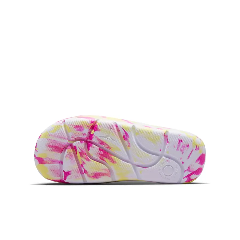 Jordan Post Slide White Laser Fuchsia Light Laser Orange (FZ3154-156)