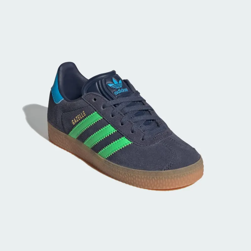 adidas Gazelle Shadow Navy Screaming Green (IH6471)