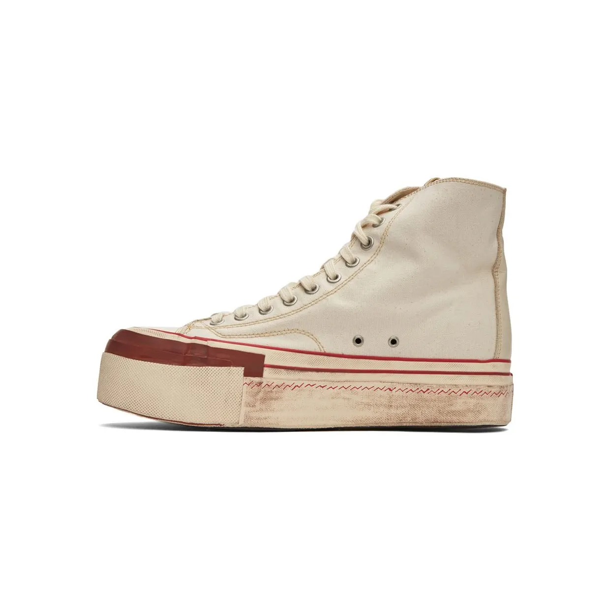 Visvim Black Skagway G. Hi Pattern Sneakers (121201001002) (3)