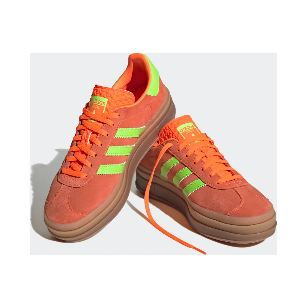 Adidas Gazelle Bold Solar Orange / Solar Green / Gum M2 (H06126)