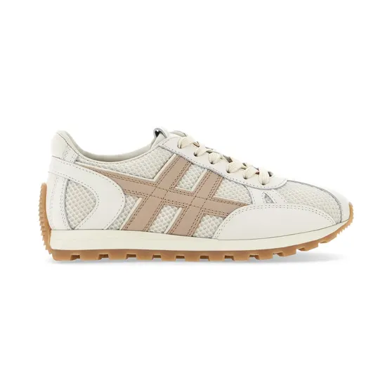 Hogan Sneakers met logo – Beige (HXW6710FQ80U6S)