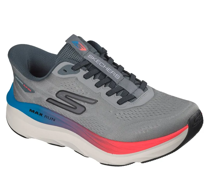 Skechers Slip-ins: Max Run Sneaker Grey