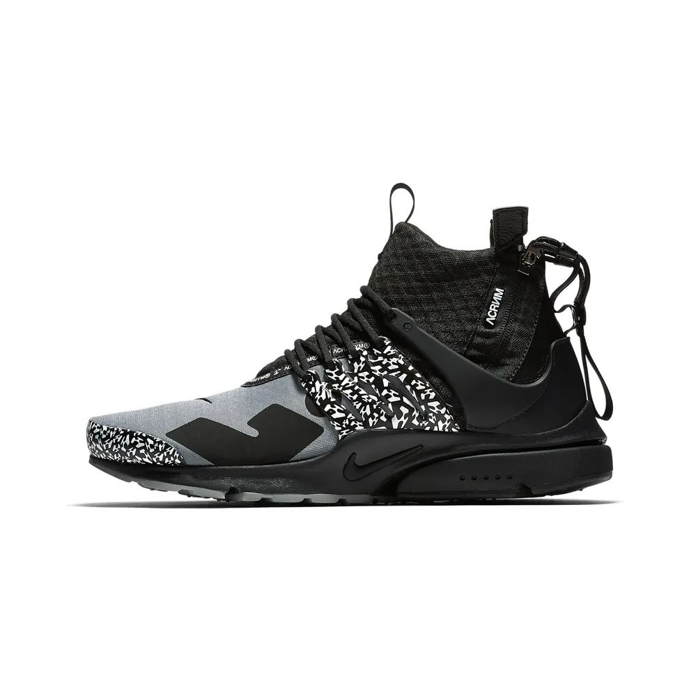 Nike x Acronym Air Presto Mid Cool Grey (2018) (AH7832-001)