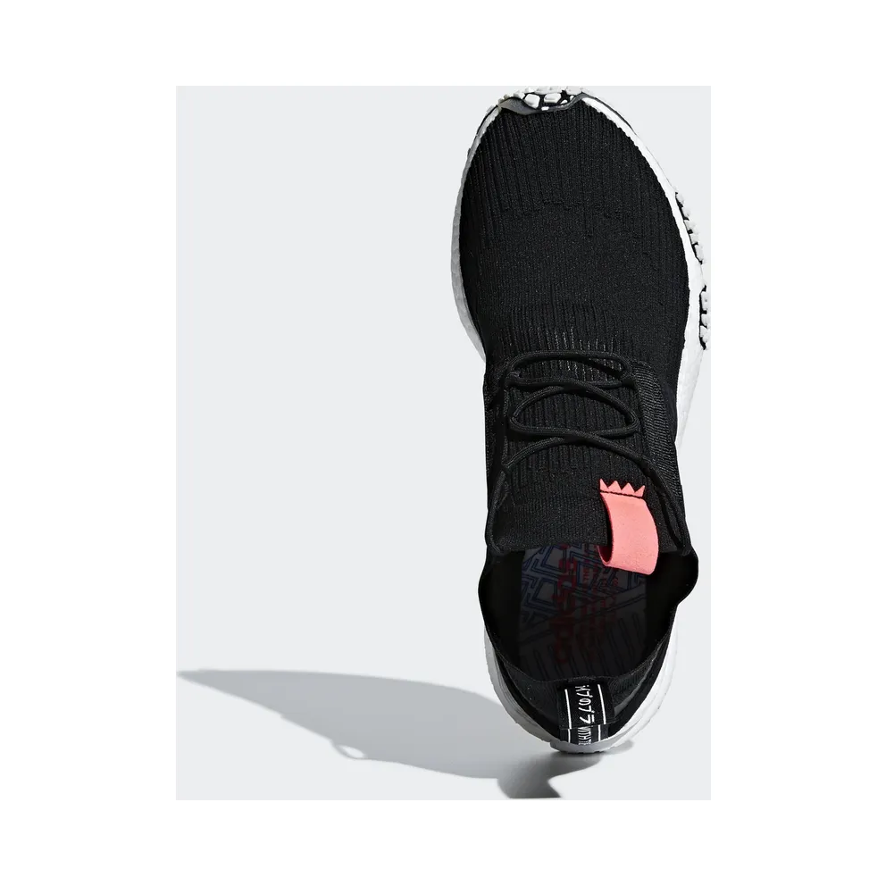 adidas NMD Racer Alphatype Core Black/Core Black/Flash Red (BB7041)
