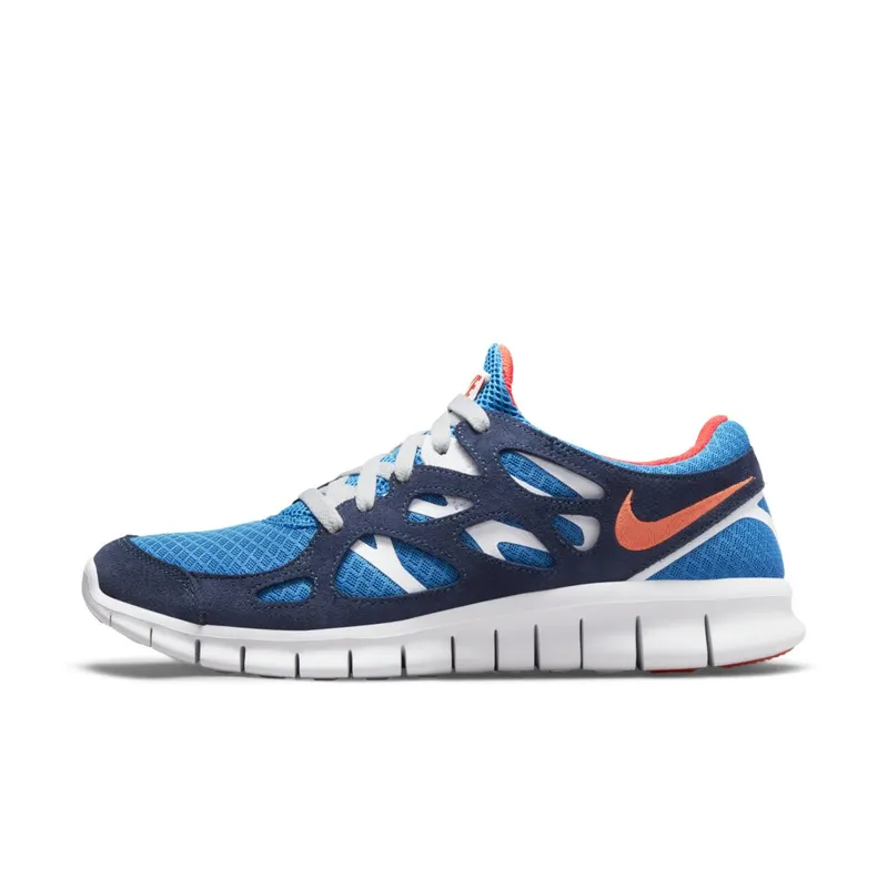 Nike Free Run 2 Light Photo Blue Orange (537732-403)