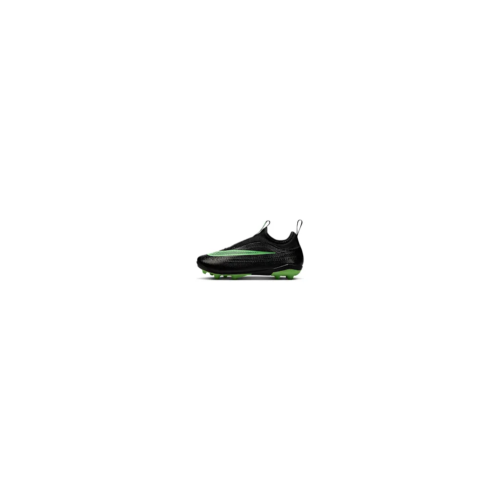 Nike Jr. Mercurial Vapor 17 Club ‘ Multi-Ground Low-Top “Black / Illusion Green” (IO1486-001)
