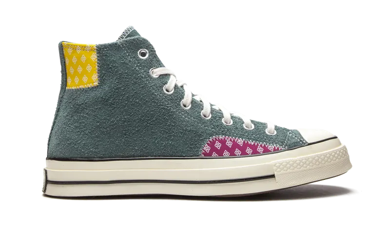 Converse Chuck Taylor 70 Hi Twisted Prep Faded Spruce Amarillo (2020) (166853C)