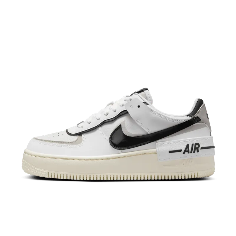 Nike Air Force 1 Low Shadow White College Grey Platinum Tint Off Noir (DZ1847-110)