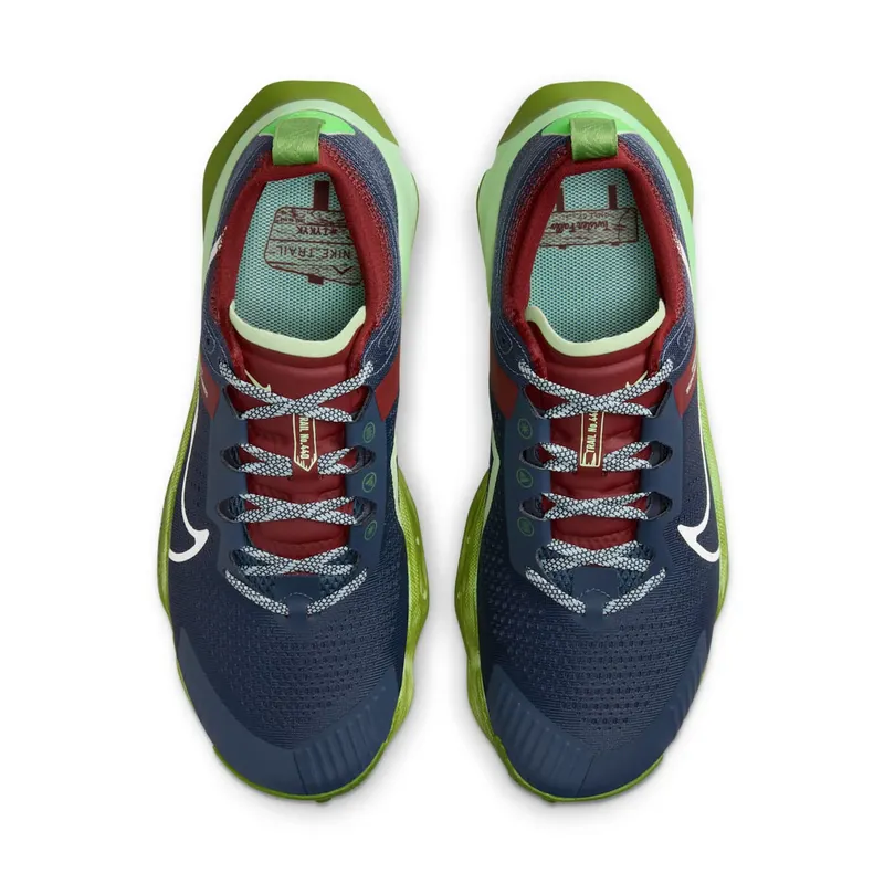 Nike ZoomX Zegama Thunder Blue Chlorophyll Dark Team Red Summit White (DH0623-403)