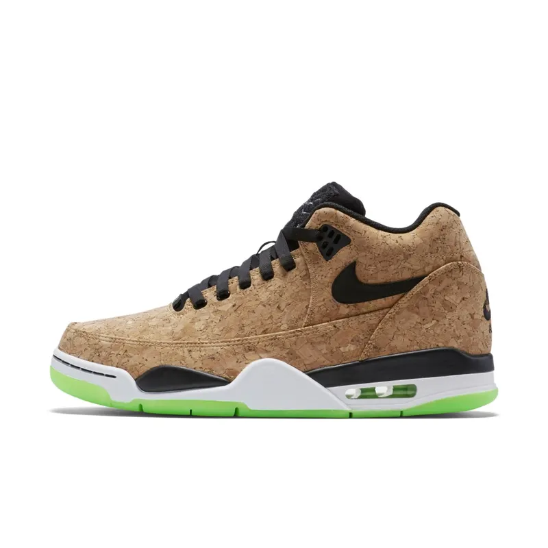 Nike Flight Squad Cork Natural/Black-Voltage Green-White (748281-100)