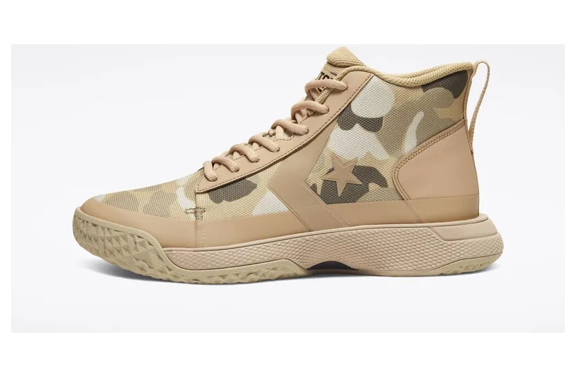 Converse Star Series BB Mid ‘Papyrus Camo’ Papyrus/Club Gold/Khaki (166442C)