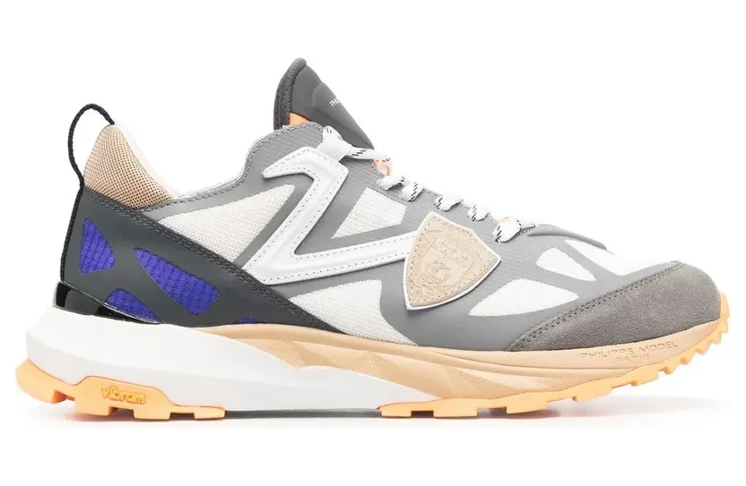Philippe Model Paris ROCX Sneakers aus Wildleder – Grau (RXLUTP02)