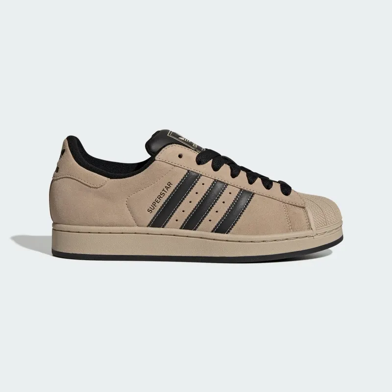 Adidas SUPERSTAR II-Shoes Stone Khaki / Core Black / Stone Khaki (IH9320)