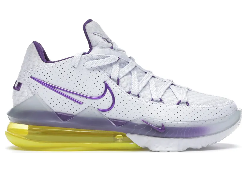 Nike LeBron 17 Low Lakers (CD5007-102/CD5006-102)