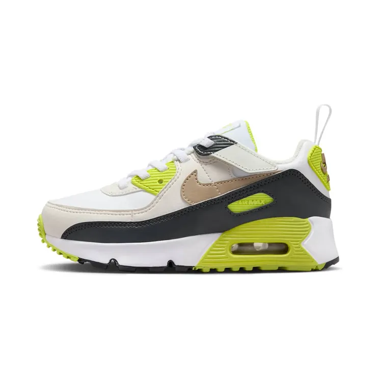 Nike Air Max 90 EasyOn “White / Cyber / Dark Smoke Grey / Khaki” (HF6357-103)