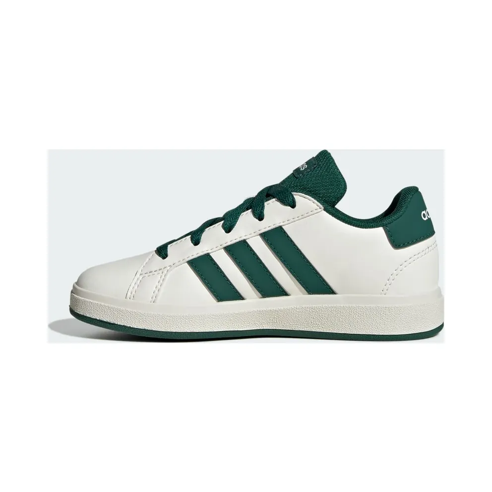 Adidas Grand Court Lifestyle Tennis Lace-Up Off White / Collegiate Green / Core Black (JQ0704)