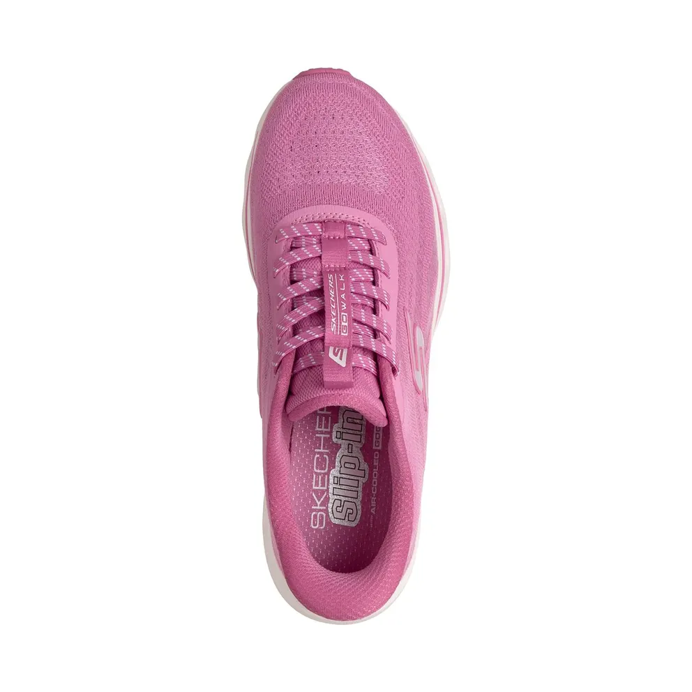 Skechers Slip-ins: GO Walk Glide-Step 2.0 “Maria Sneaker Pink” (125144PNK)