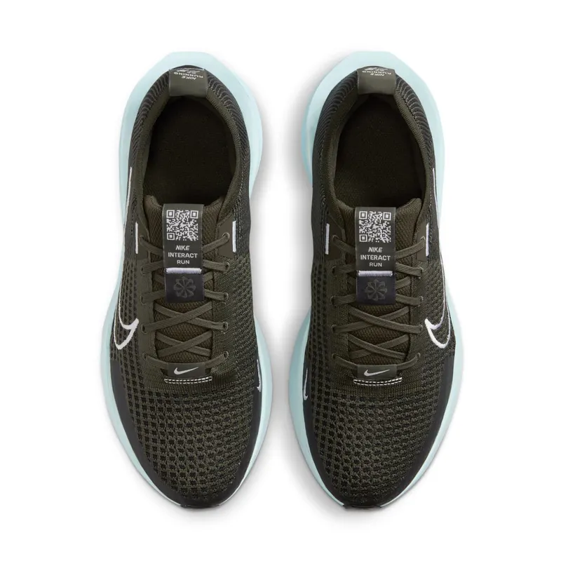 Nike Interact Run Sequoia Black Glacier Blue White (FD2291-300)