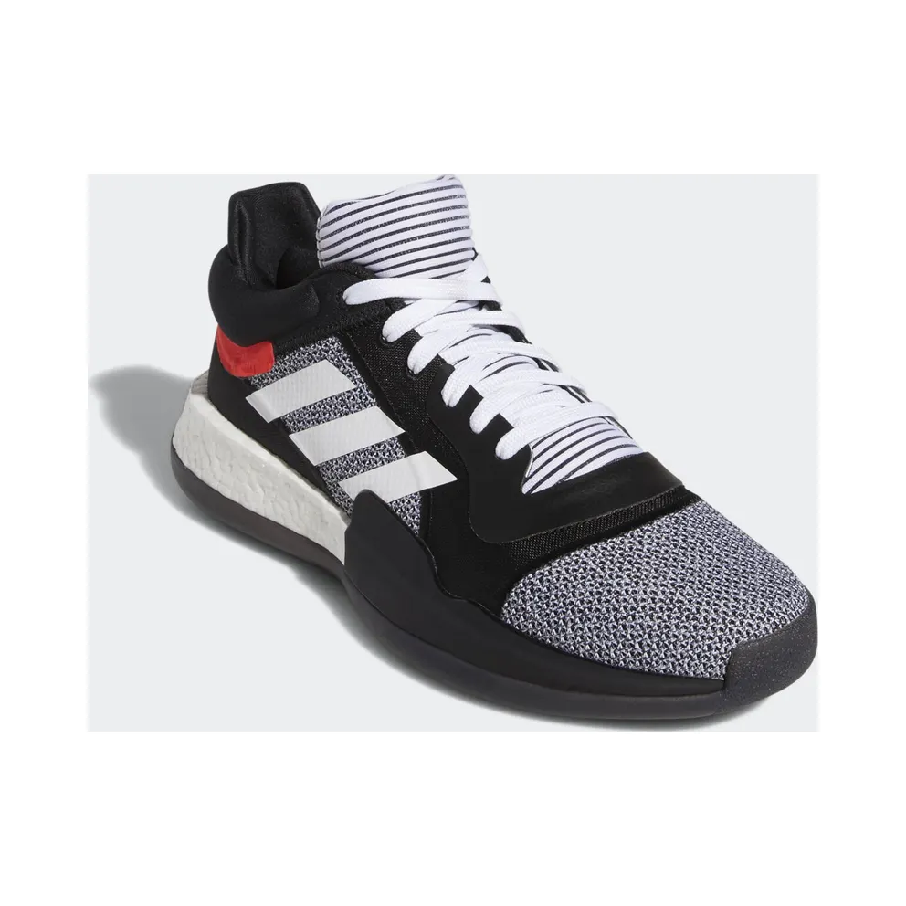 adidas Marquee Boost Low Core Black Cloud White Core Black/Cloud White/Solar Red (D96931)