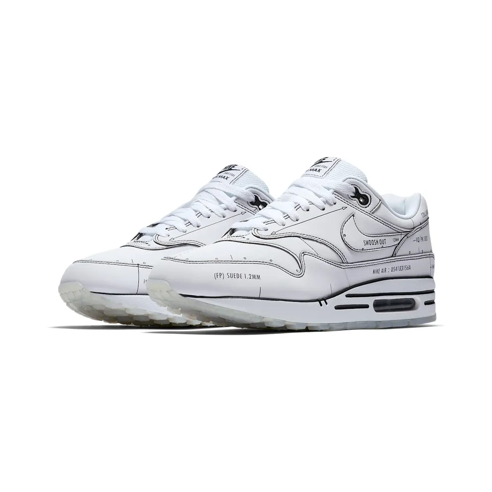 Nike Air Max 1 Tinker ‘White Schematic’ (2019) (CJ4286-100)
