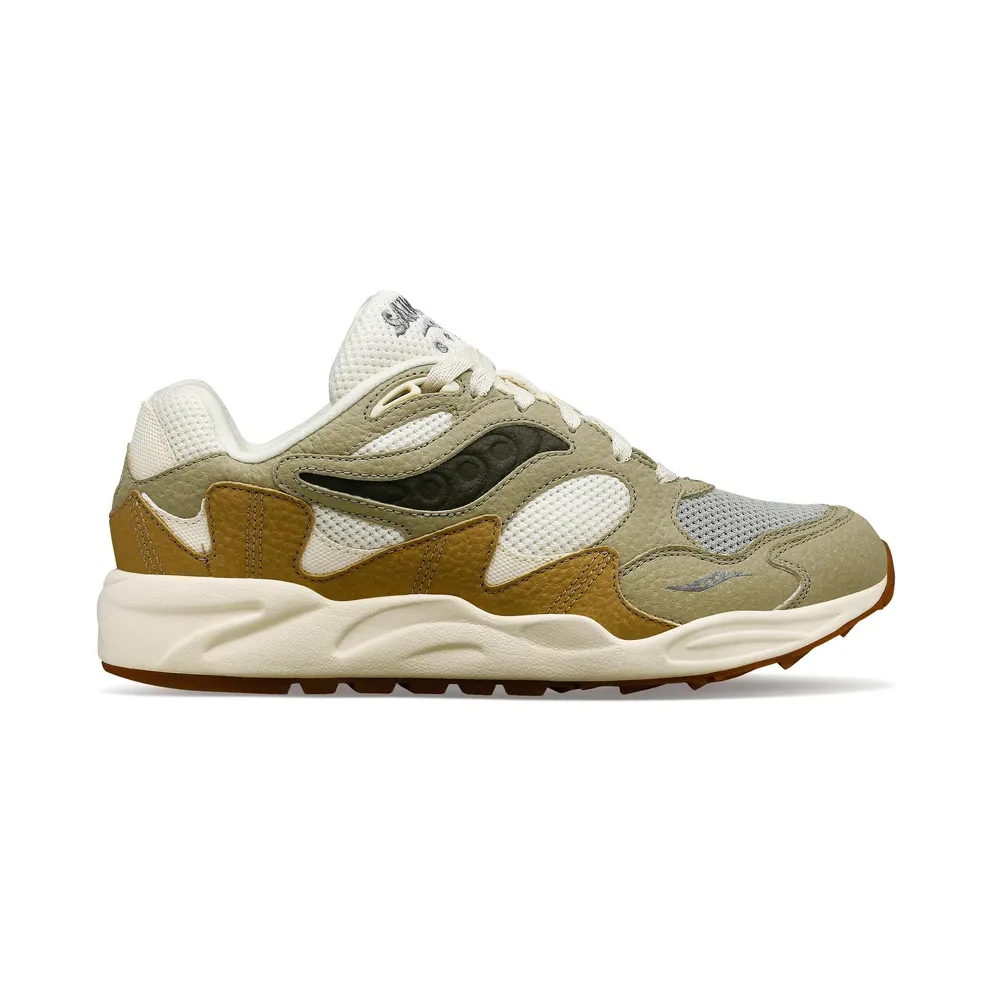 SAUCONY Grid Shadow 2 Mushroom “Sand / Sage” (S70799-1)