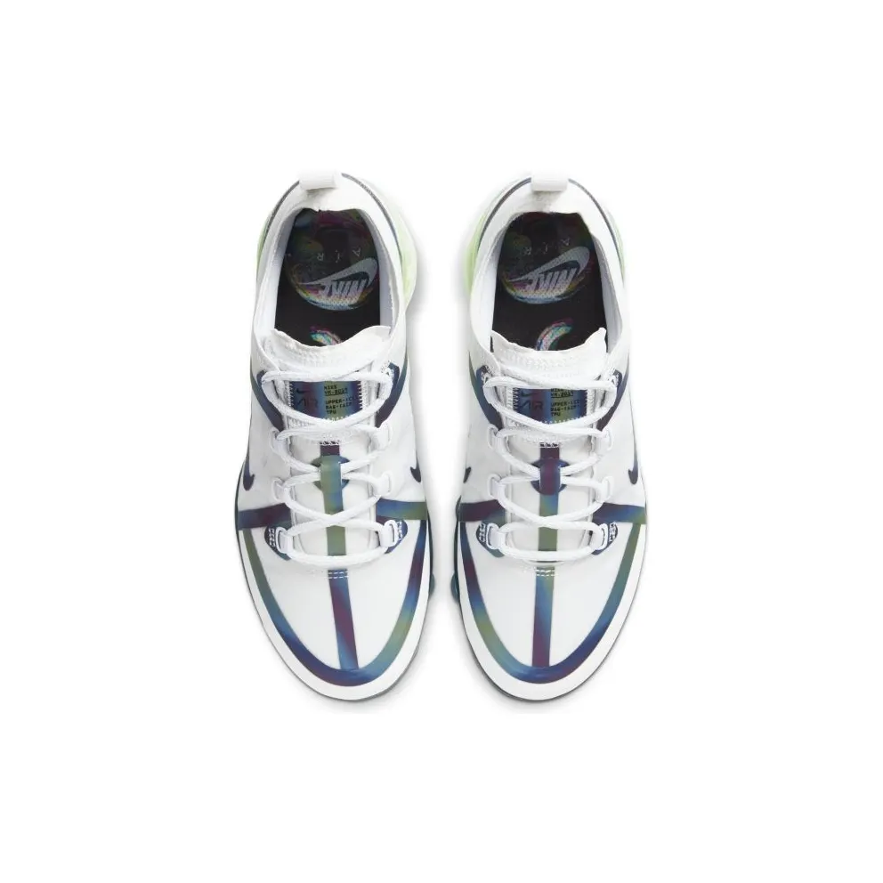Nike Air VaporMax 2019 Bubble Pack White (GS) Summit White/Multi-Color-White (CT9638-100)